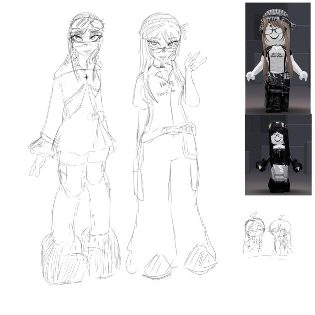 more RBLX avatar drawings ig