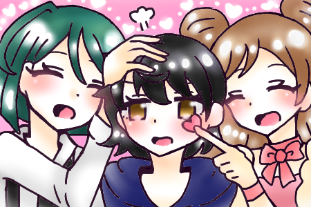 黒川すず　金森まりあ　緑川さら　プリチャン