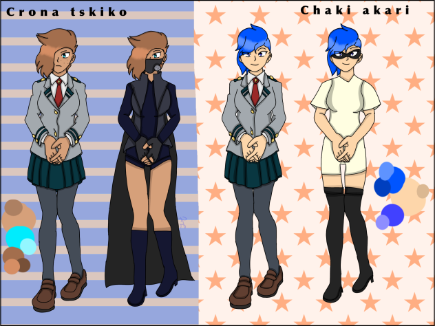 mac and her friend mha oc sheet