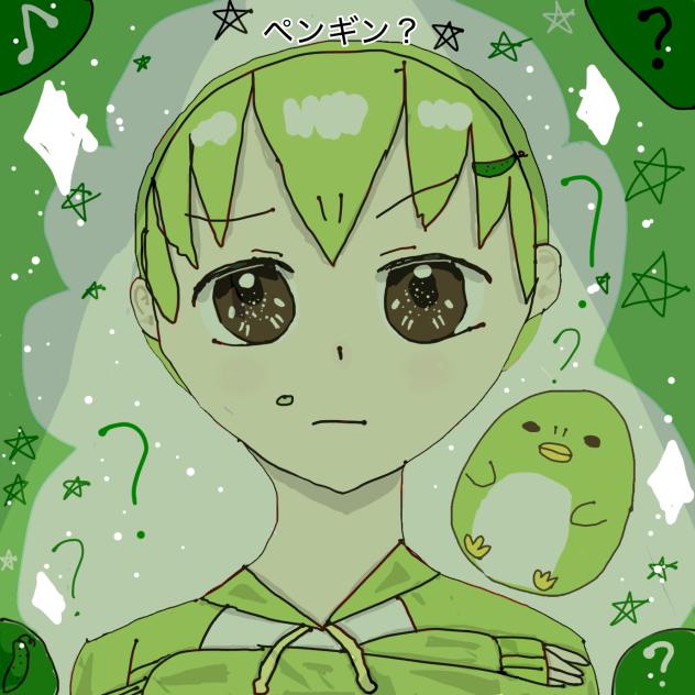 すみっこぐらしのペンギン？の擬人化