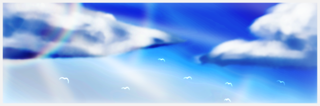青空ヘッダー Ibispaint 青空ヘッダー Ibispaint
