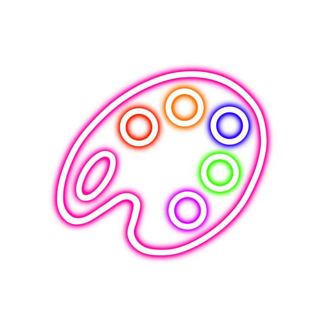 paint palette noun aicon 1