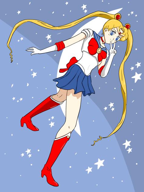 Sailor Moon Usagi Tsukino Finished