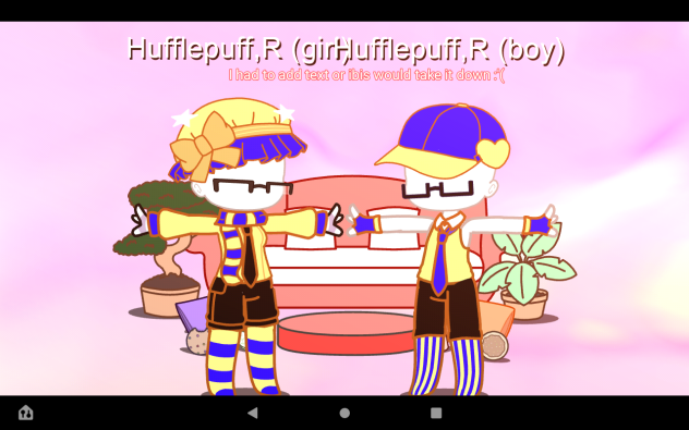 hufflepuff,ravenclaw fits