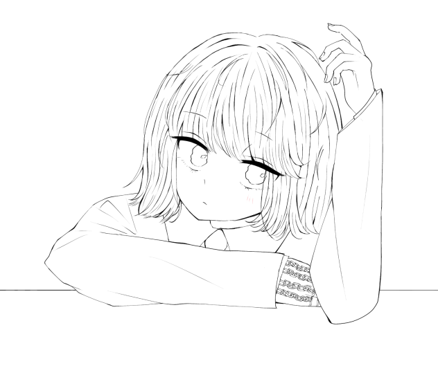 クラピカ free線画９