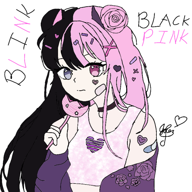 Blink girl - ibisPaint