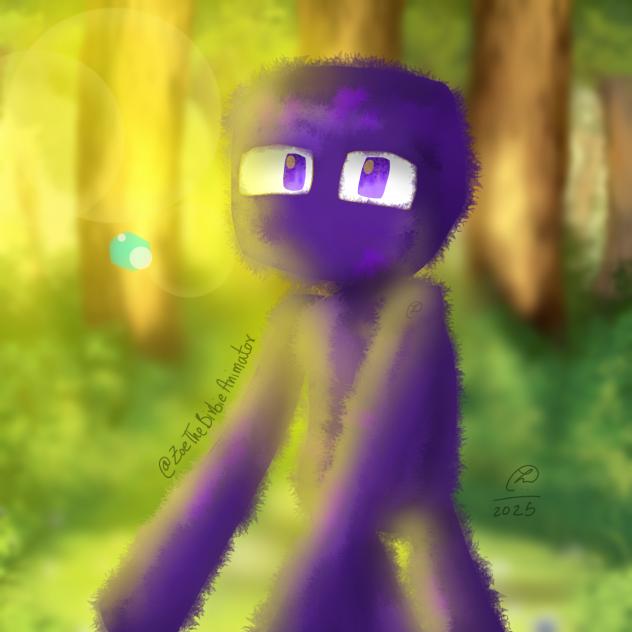 Fluffy Enderman (Fluffiness test)