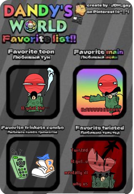 My favourites
