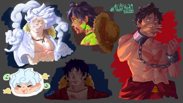 Luffy renders