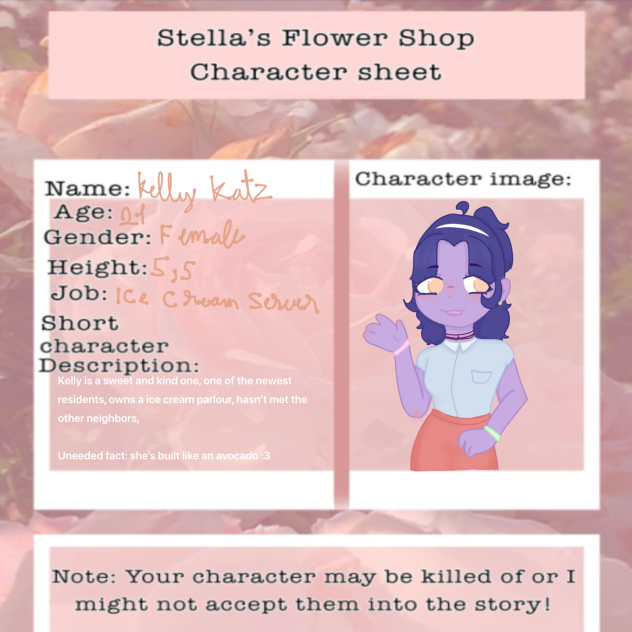Cs for Stella’s flower shop