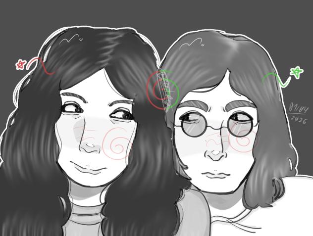 Yoko & John !