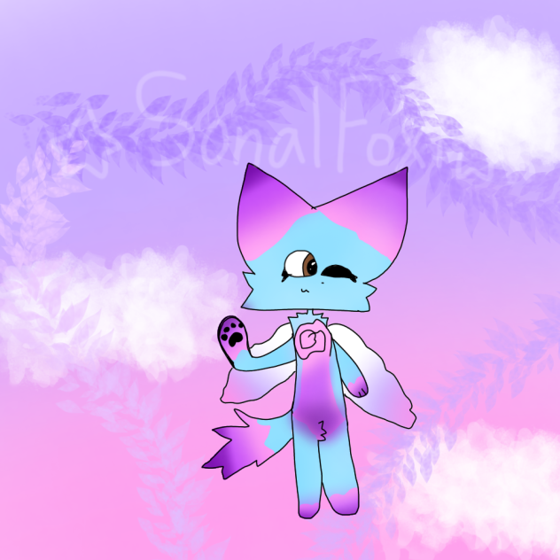 Just a drawing of Adventure 🦊 🪽 ✨