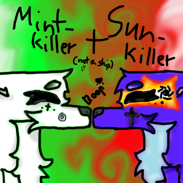 Sunkiller and Mintkiller - ibisPaint