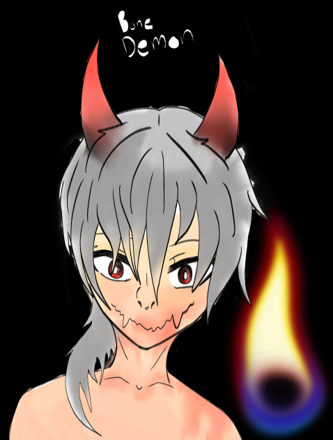 Bone demon - ibisPaint
