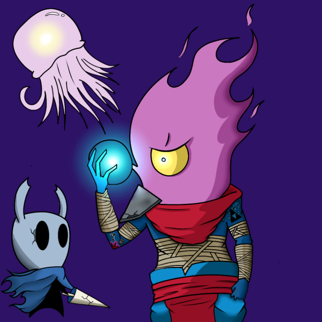 Dead cells Hollow Knight fanart