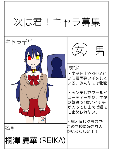 キャラ募
