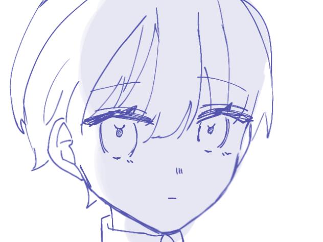 まばたきするだけ