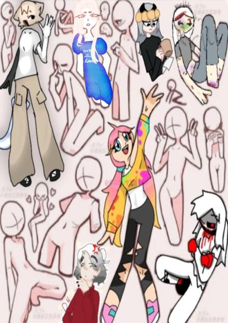 pose collab - ibisPaint