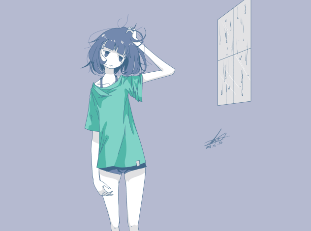 梅雨と憂鬱と少女