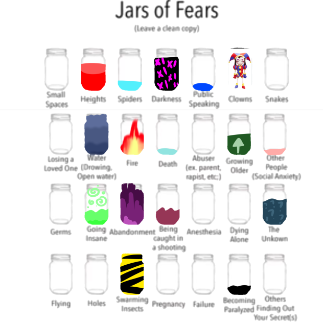 JARS OF FEARS!!!