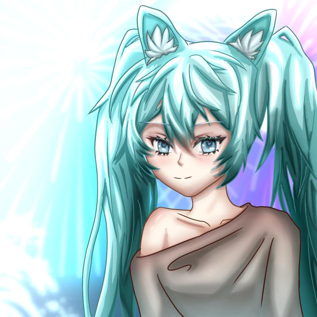 miku in my new art style