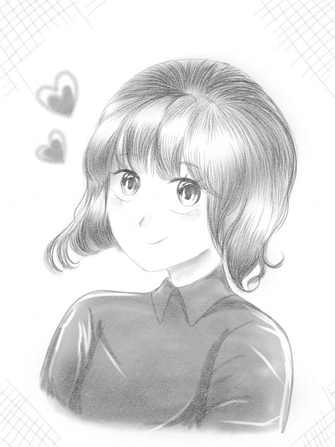 Cara pencil shading