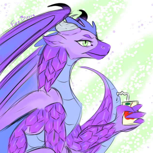 Dragon oc Eclipse 💜🩺💀