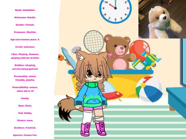 Dandelion, Fennec Fox, Plushy, Gacha