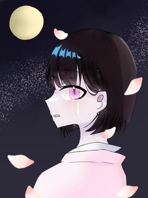 桜と涙