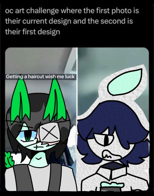 His old design is so corny