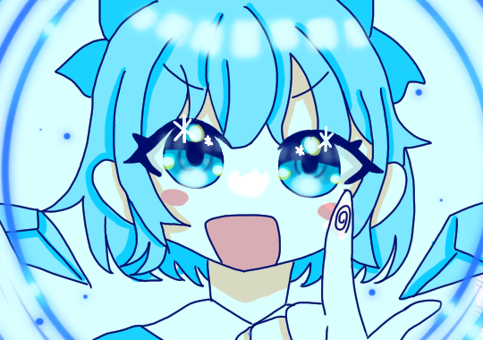 氷の妖精チルノ