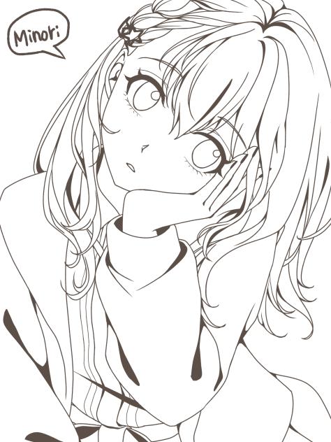 みのり　クリエイターズフェスタ塗り絵
