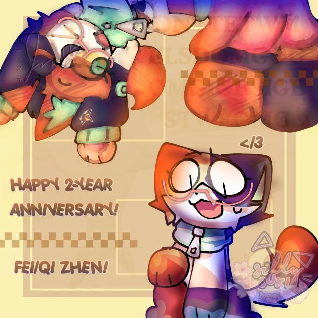 HAPPY 2 YEAR ANNIVERSARY FEI!