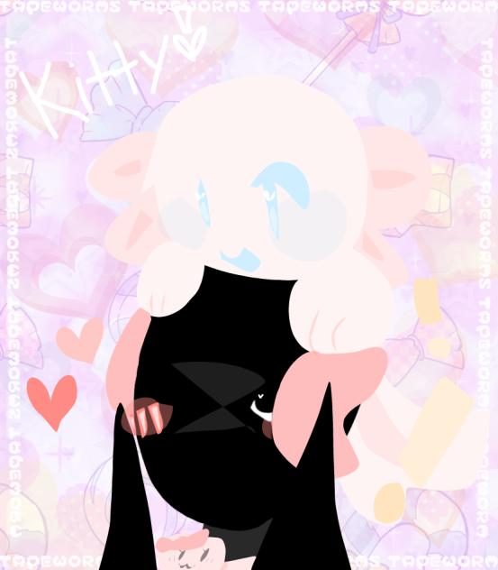 Kawaii art of kitty-