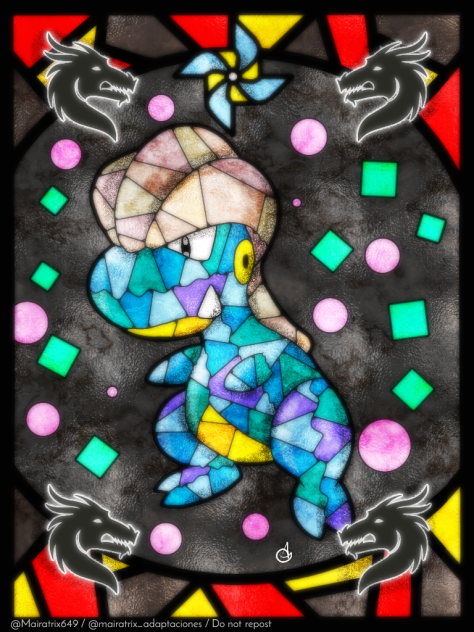 Bagon タツベイ (Stained Glass Version)