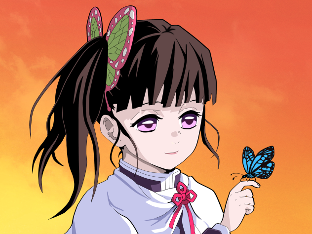 鬼滅の刃　栗花落カナヲ