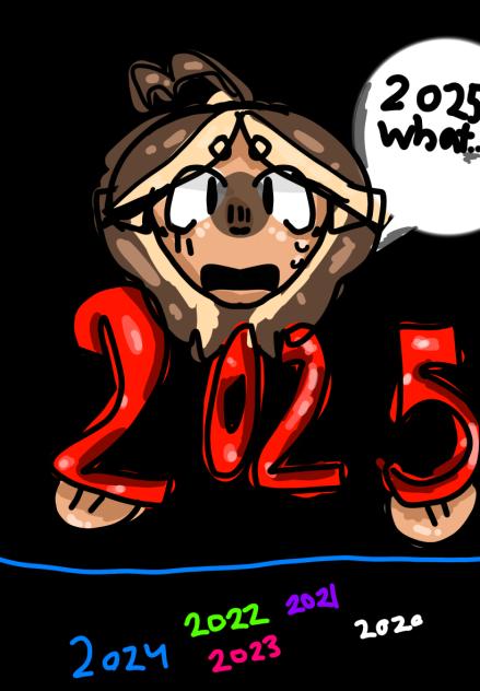 It’s already 2025….