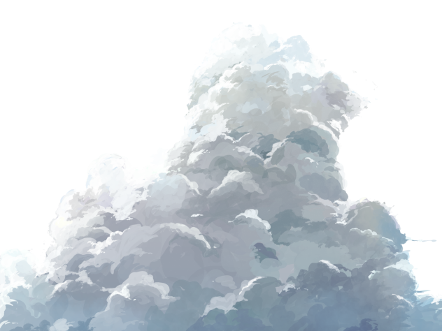 入道雲　素材