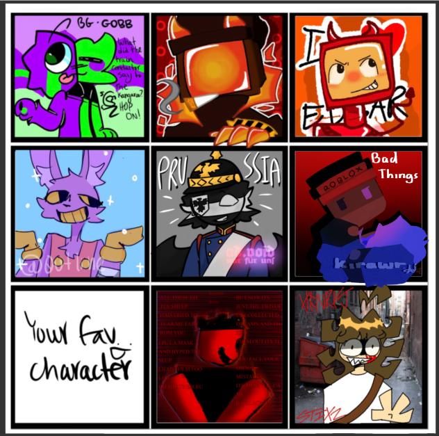 FAVOURITE CHARACTER COLLAB