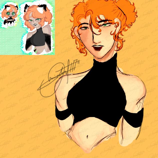 Redrawing my old art~