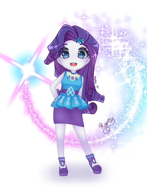 Rarity-speedpaint-ibis drawing