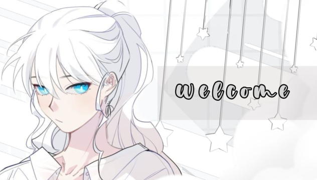 white welcome banner ! - ibisPaint