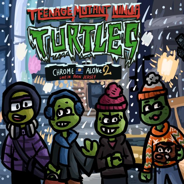 tmnt chrome alone 2