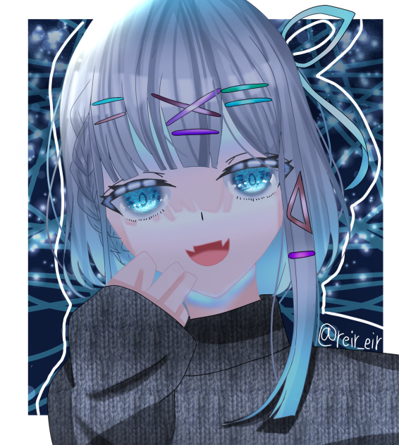 ピン+萌え袖=可愛い