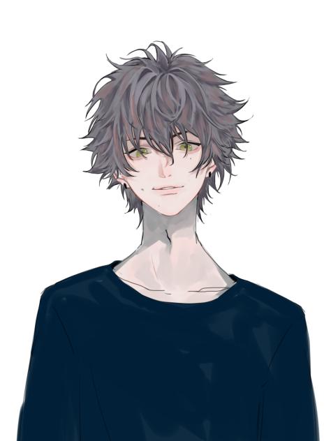 えくぼ男子