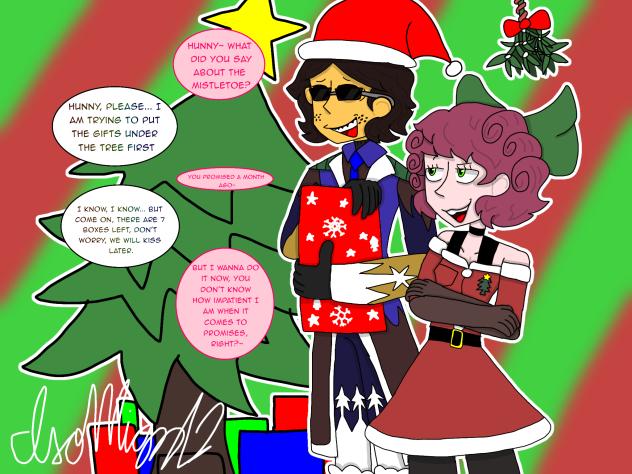 Underneath the Miracle Mistletoe