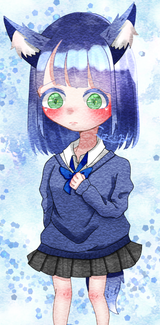 「も〜こっち見ないでよっ」