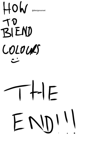How to blend colours