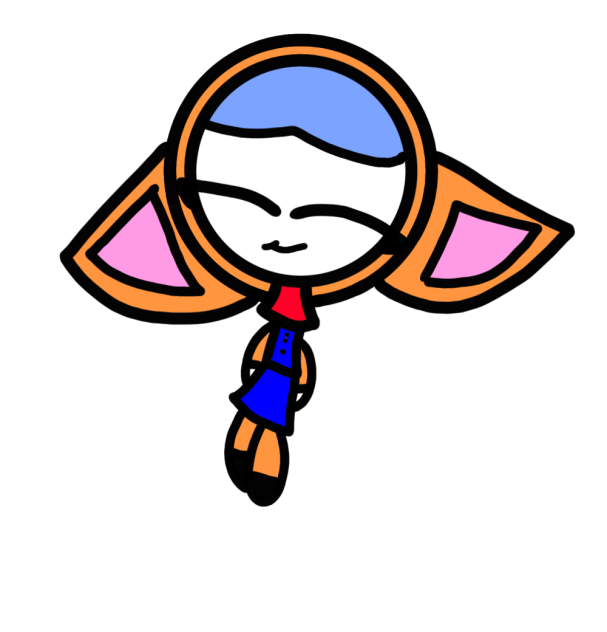 clowny wearing foxy costume - ibisPaint