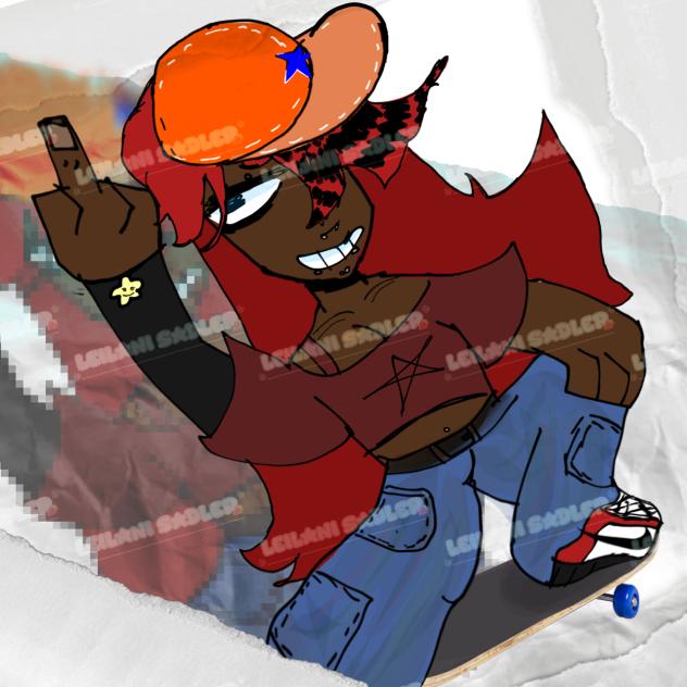 H3Y SK8TERGIRL‼️💄🛼🛹🖕🏿👋🏿
